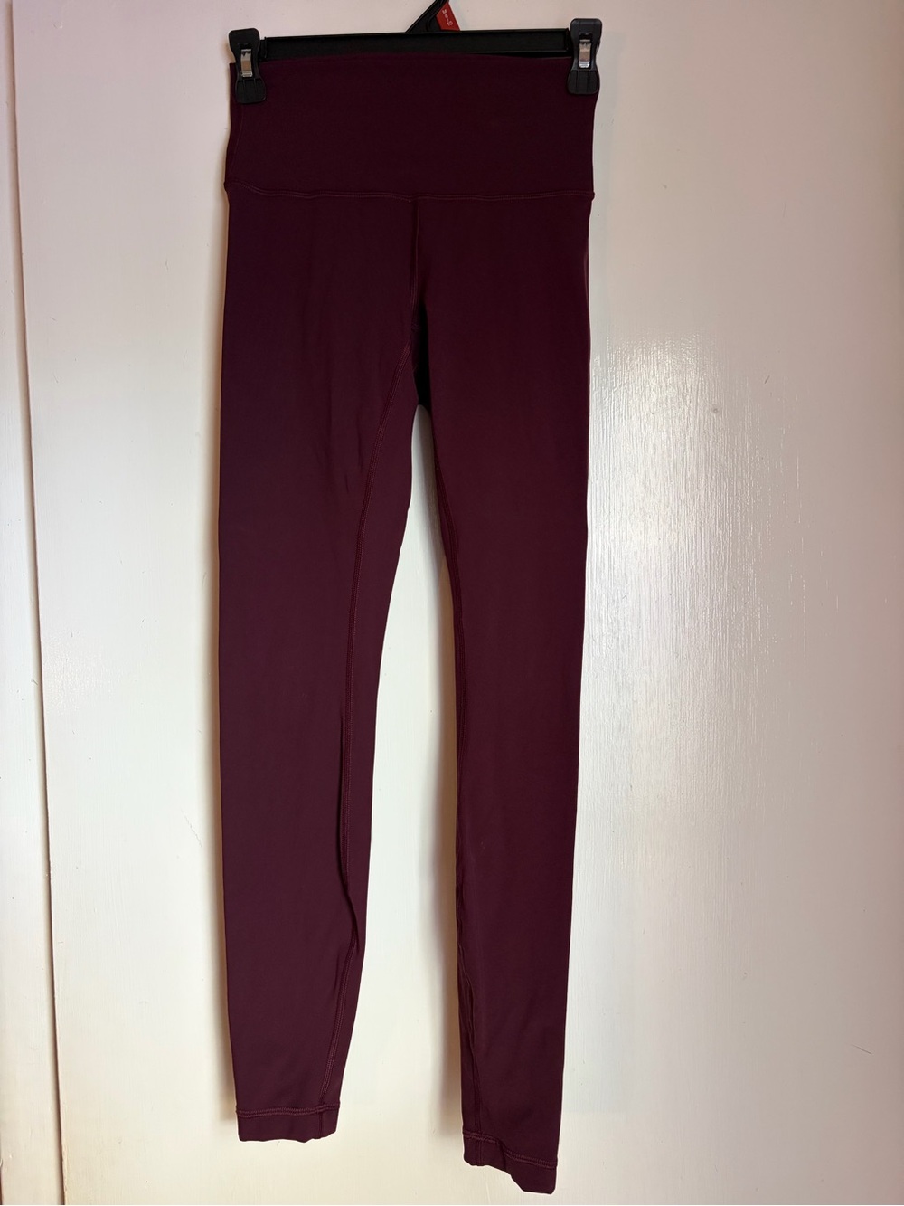 lululemon plum high-rise leggings